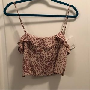 Honey Belle | Tops | Nwt Honey Belle Spaghetti Strap Ruffle Tank | Poshmark